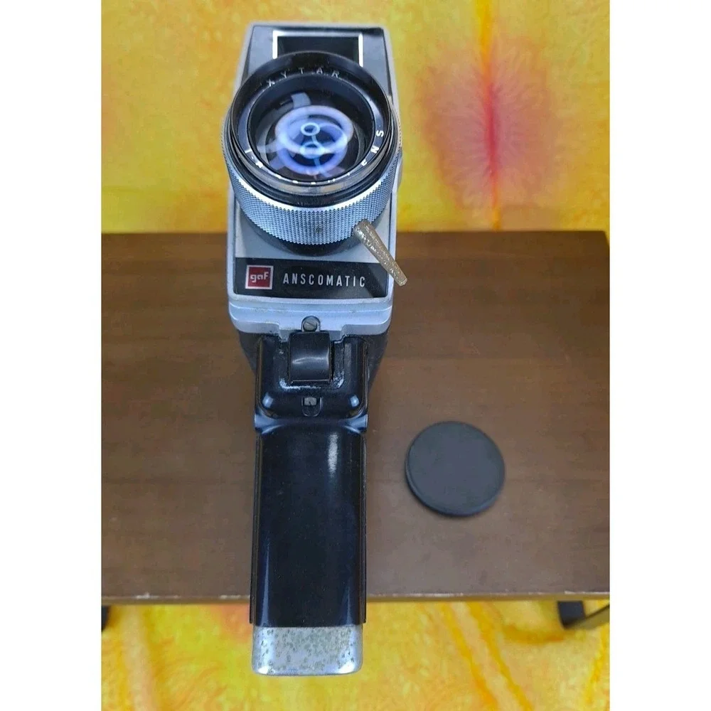 Vintage Anscomatic 62 Super‎ 8 Movie Camera With Case Not Working